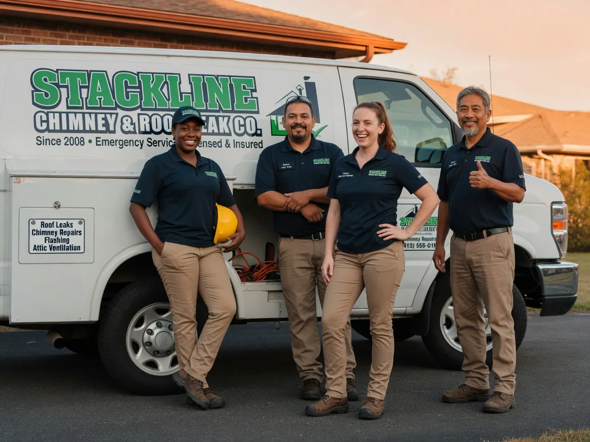 Chimney flashing repair company in Mattoon, WI